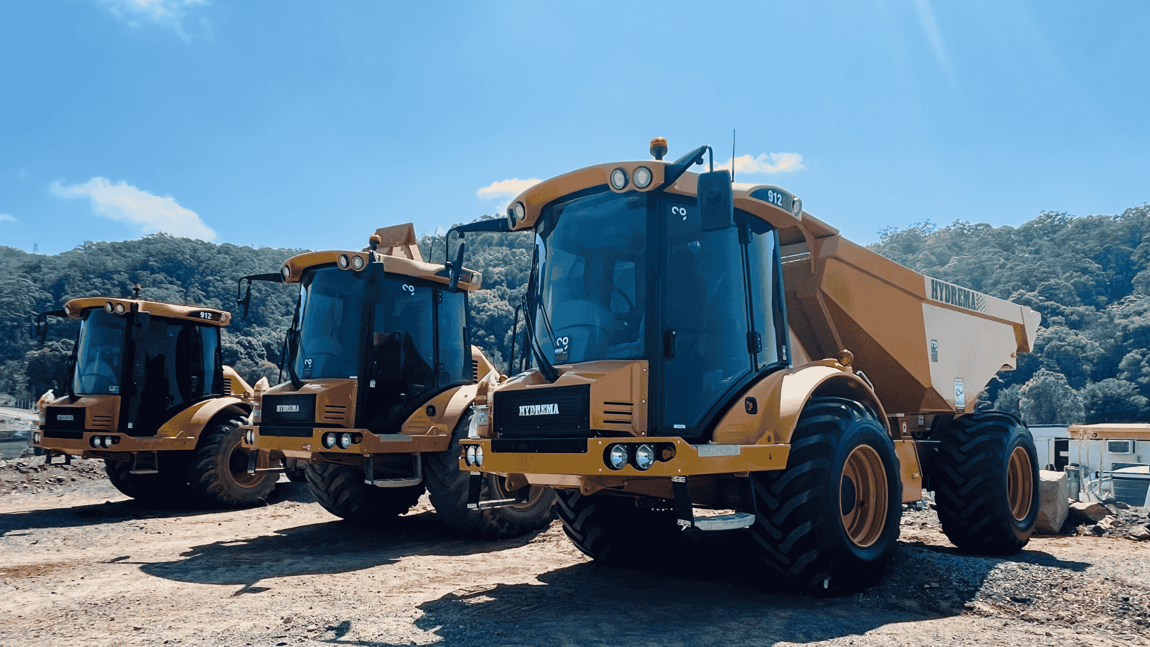 hydrema site dumper