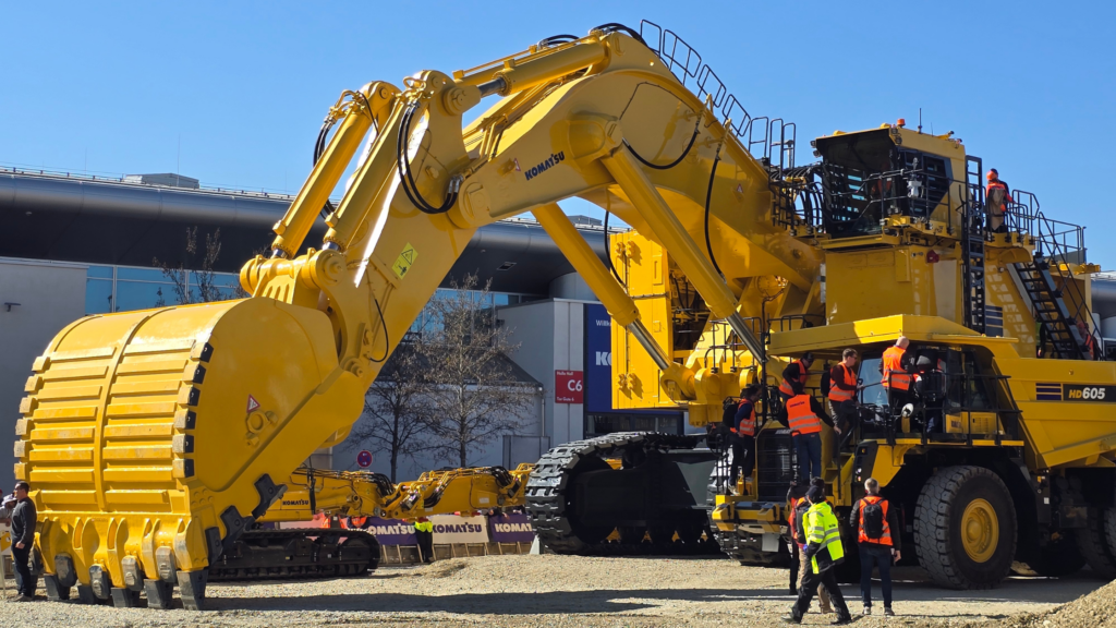 Bauma and Komatsu